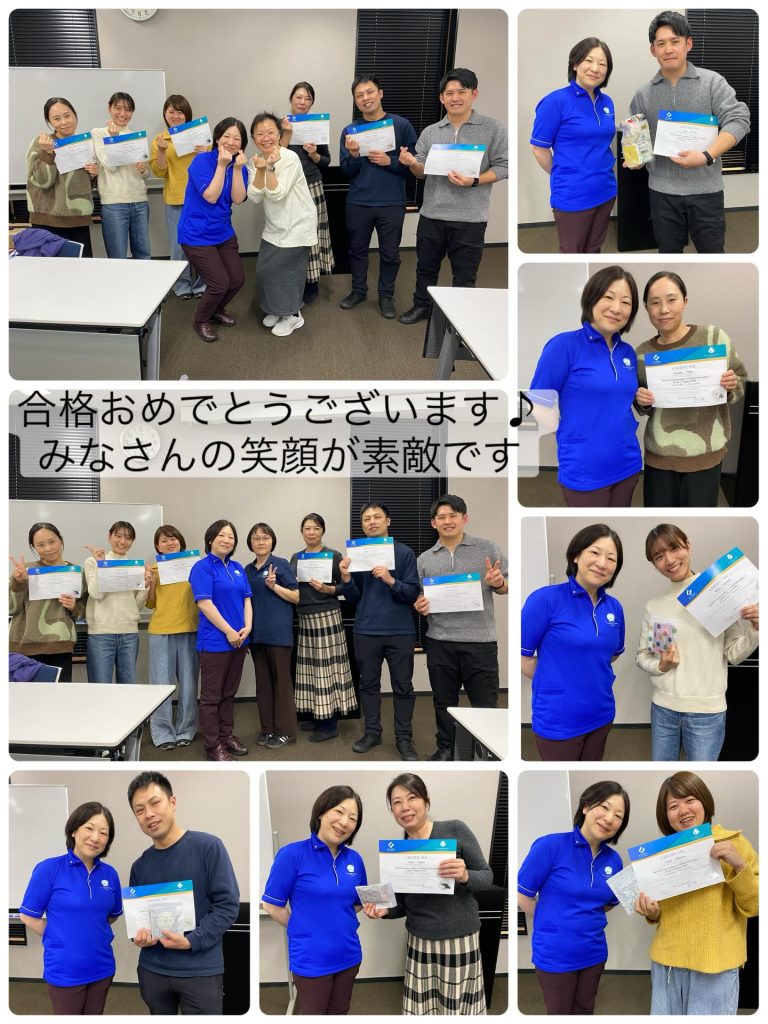 Vodder研修レベル2（名古屋）が終了しました。